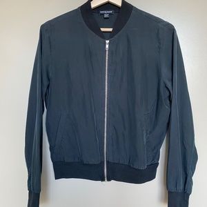 American Apparel  Black Bomber